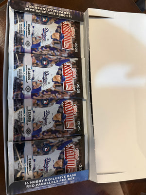 2025 Topps Stadium Club (opened) Hobby Box