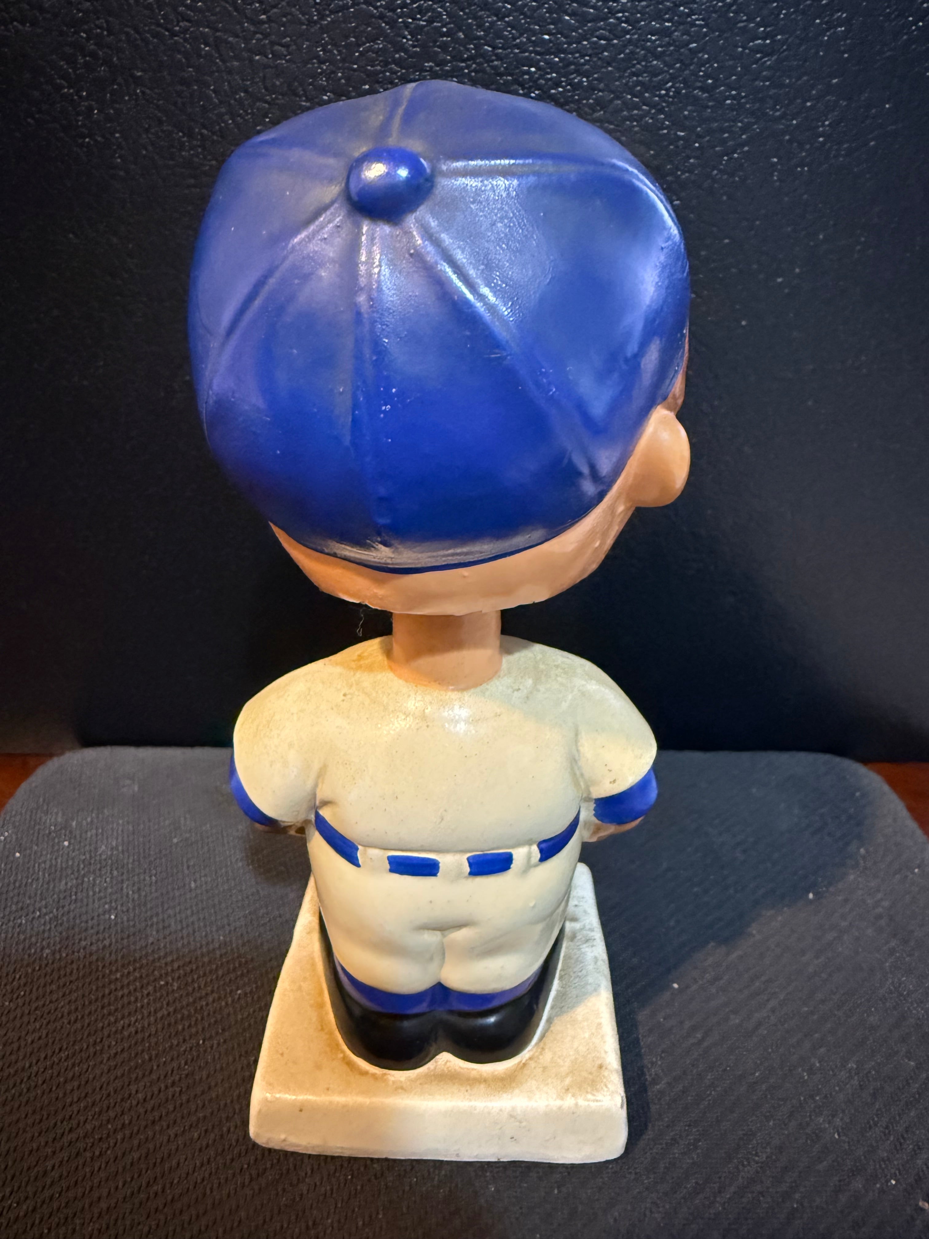 1962-63 New York Mets White Base Bobble Head Nodder EXMT