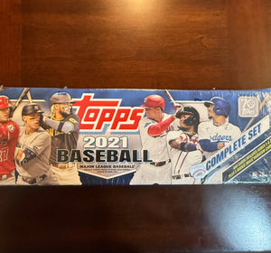 2021 Topps Complete Factory Set (Mint) Blue