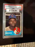 1968 Topps 472 Lou Brock PSA 6