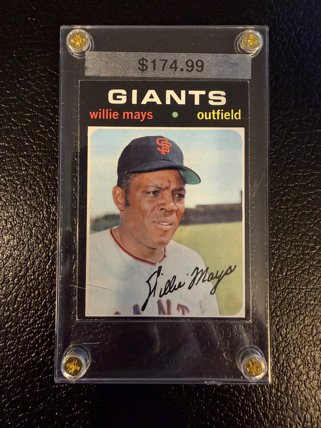 1971 Topps 600 Willie Mays (Nice Card)
