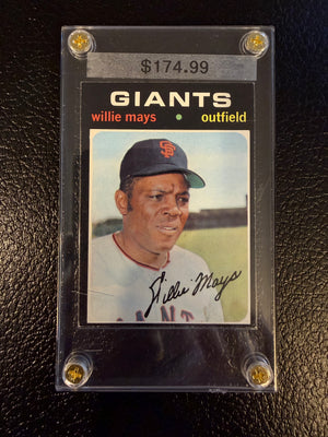 1971 Topps 600 Willie Mays (Nice Card)