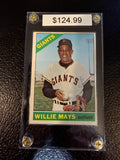 1966 Topps 1 Willie Mays (Nice Card)