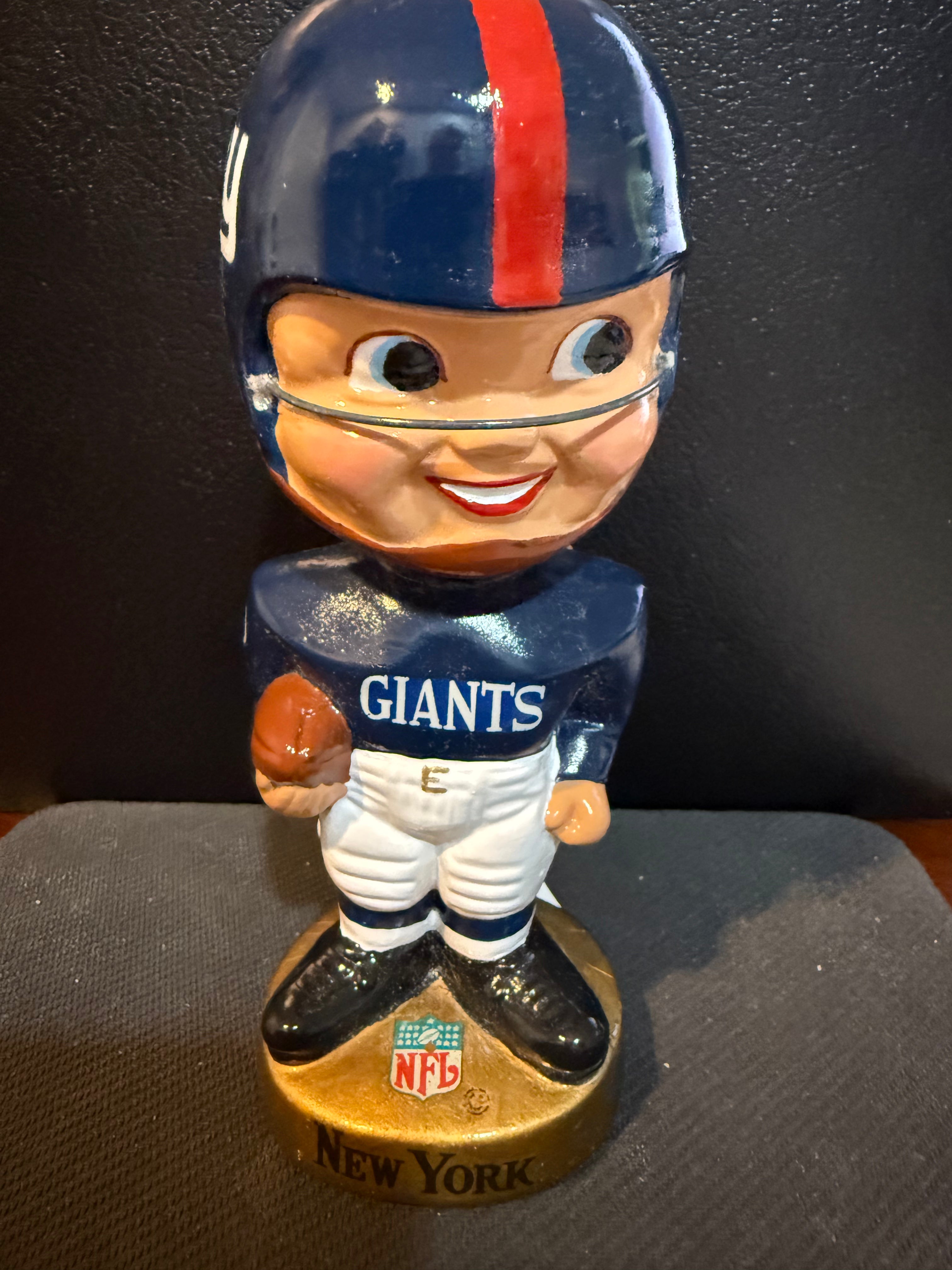 1960s NY Giants Bobble Head Nodder