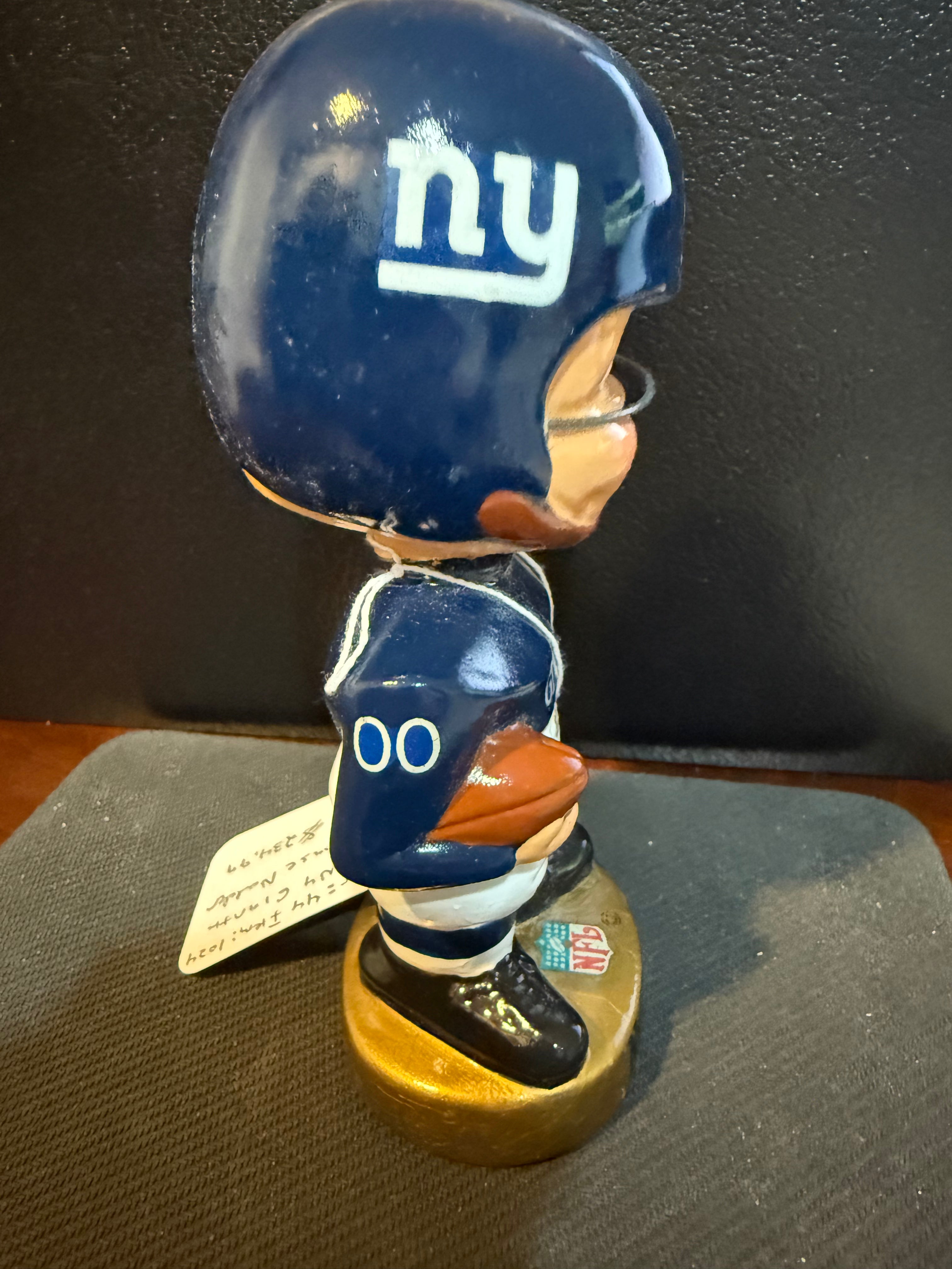 1960s NY Giants Bobble Head Nodder
