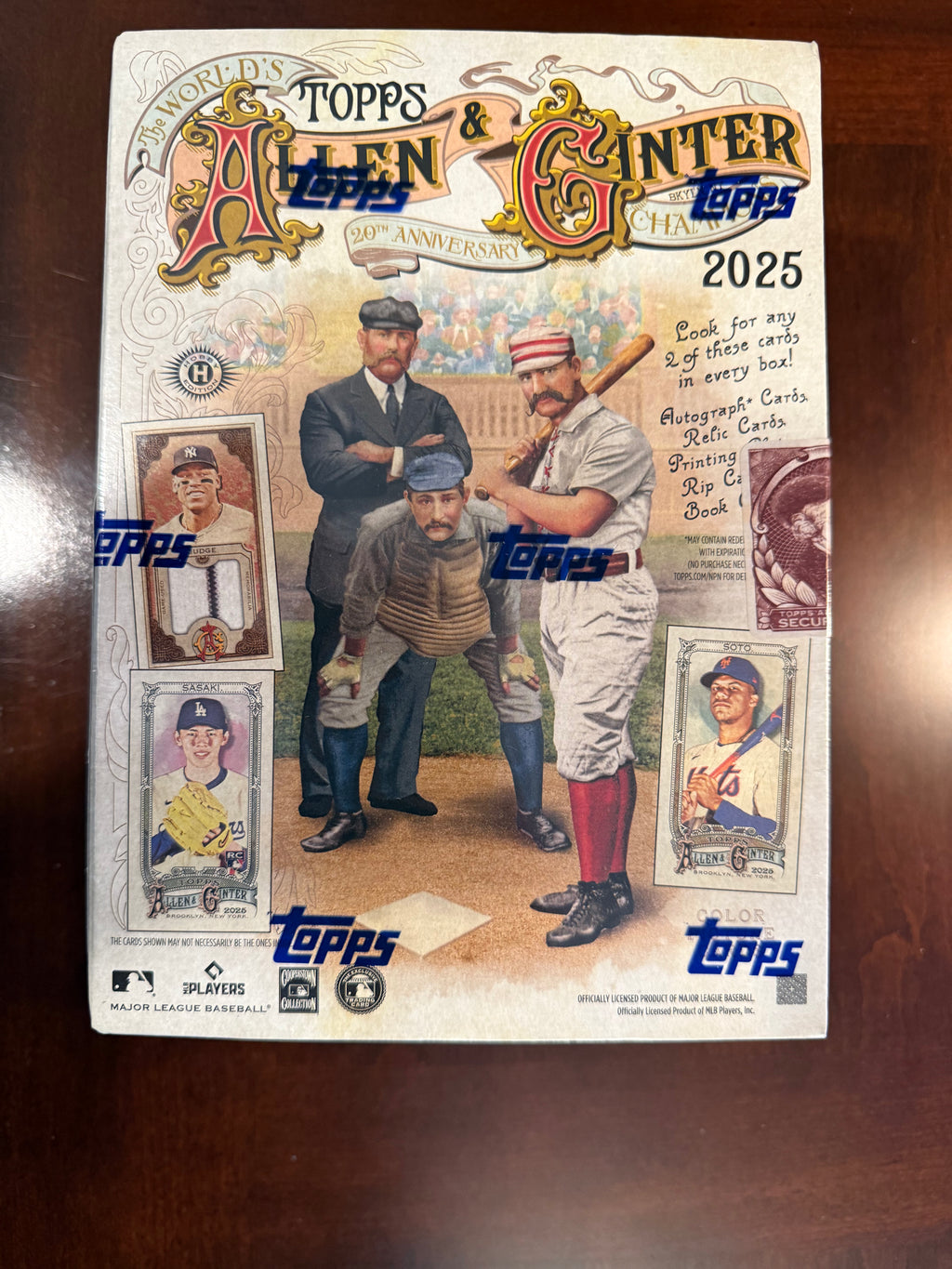 2025 Topps Allen & Ginter Hobby Box (unopened)
