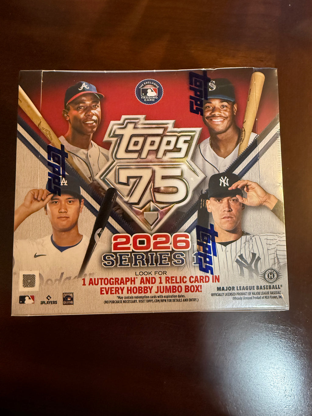 2026 Topps Series 1 Jumbo Box (unopened)