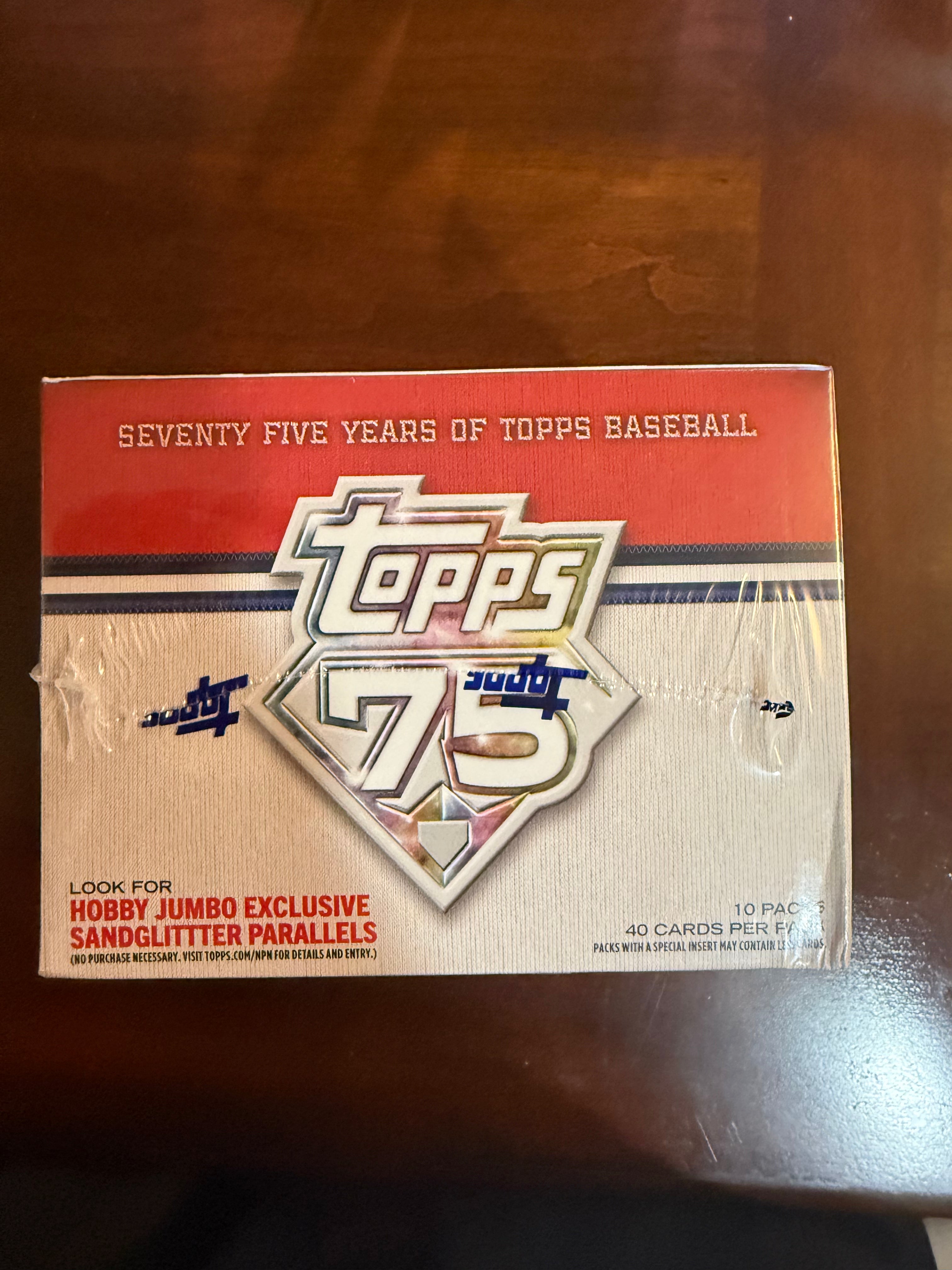 2026 Topps Series 1 Jumbo Box (unopened)
