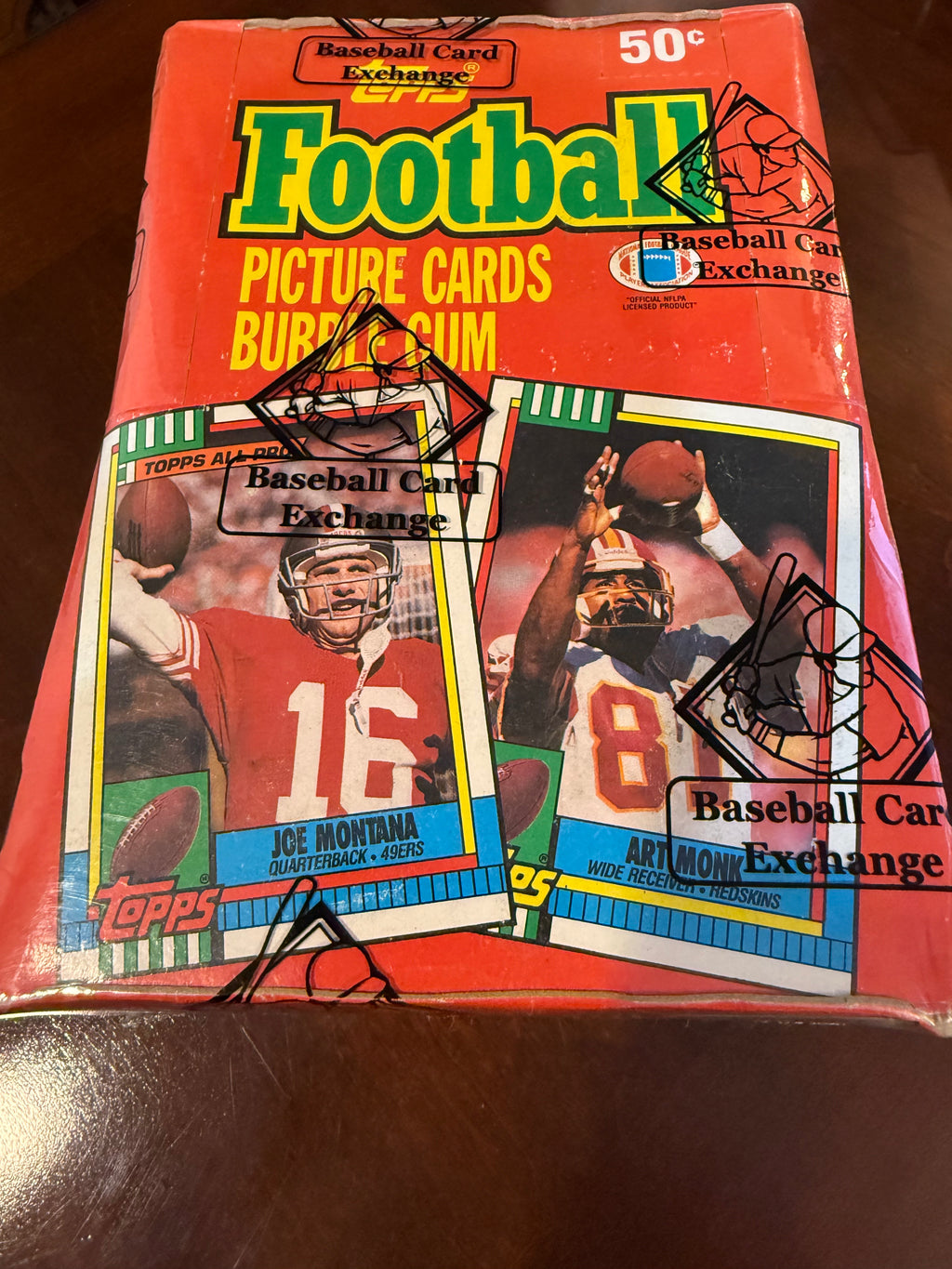 1990 Topps Football Box (unopened) BBCE Authenticated