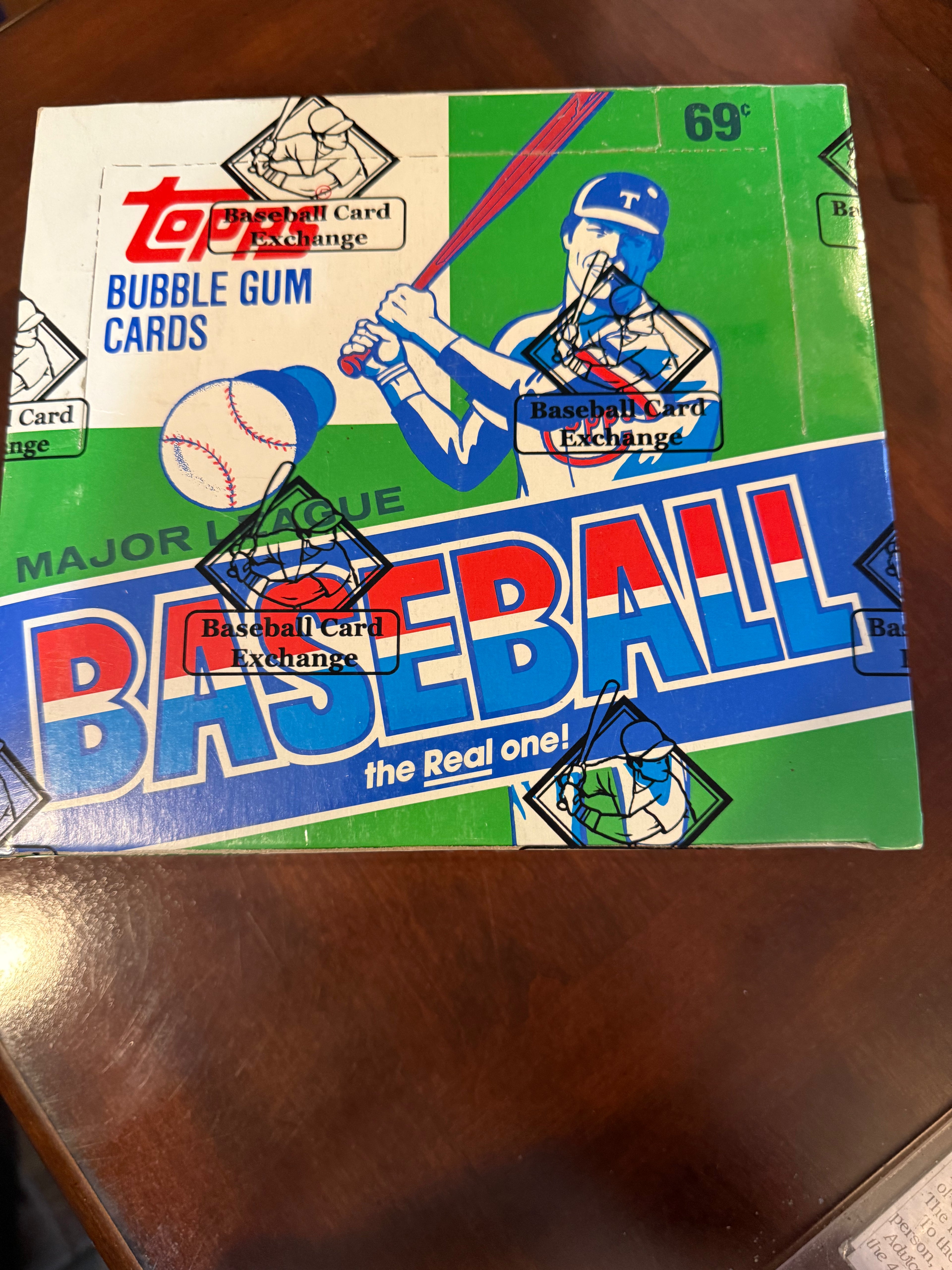 1987 Topps Baseball Cello Box (unopened) BBCE Authenticated