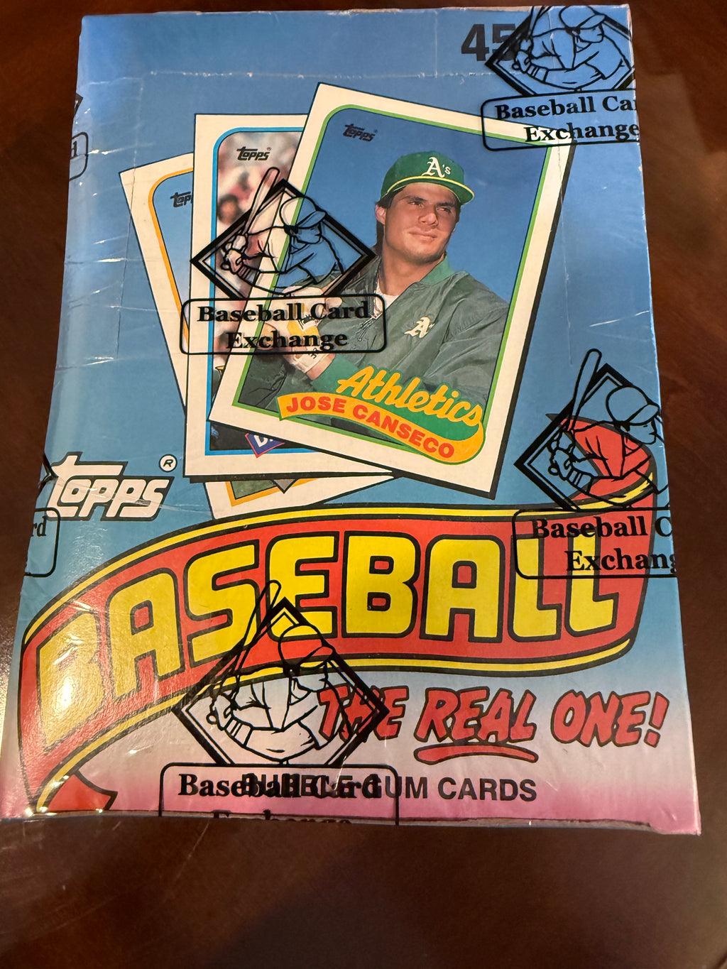 1989 Topps Baseball Wax Box (unopened) BBCE Authenticated