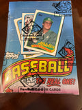 1989 Topps Baseball Wax Box (unopened) BBCE Authenticated