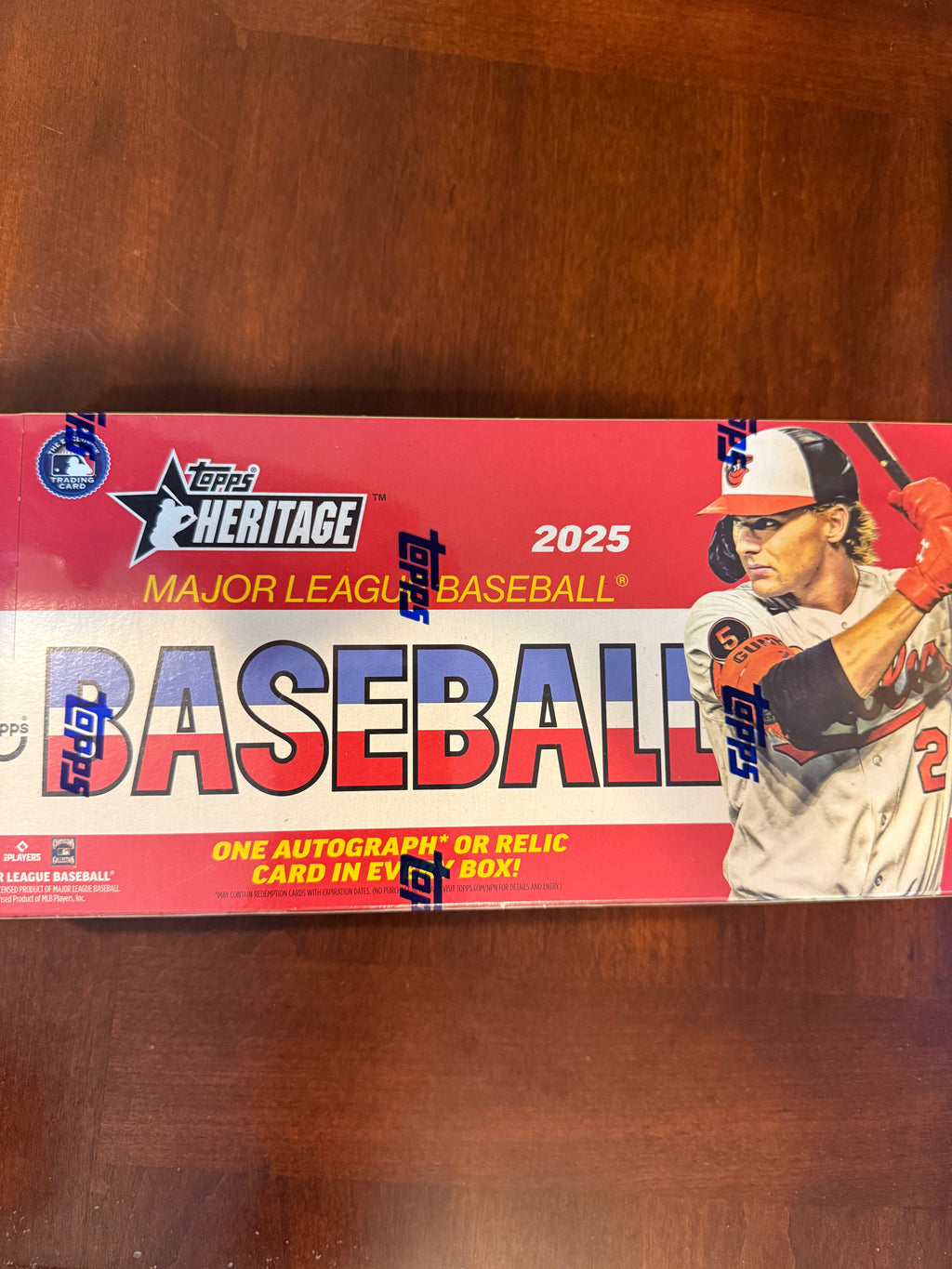 2025 Topps Heritage Hobby Box (unopened)