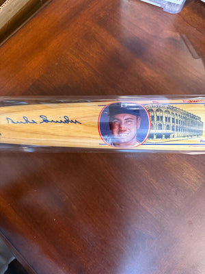 Cooperstown Famous Player Signed Bat Duke Snider JSA Authenticated