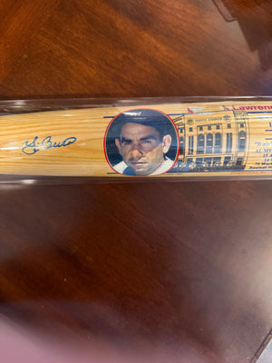 Cooperstown Famous Player Signed Bat Yogi Berra JSA Authenticated
