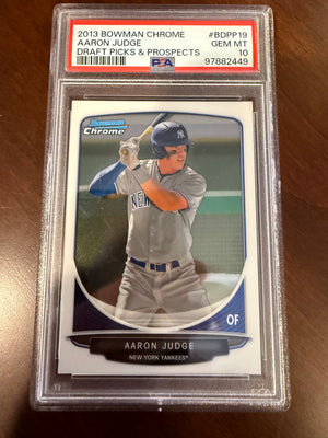 2013 Bowman Chrome Draft Picks & Prospects #BDPP19 Aaron Judge PSA 10 GEM MINT