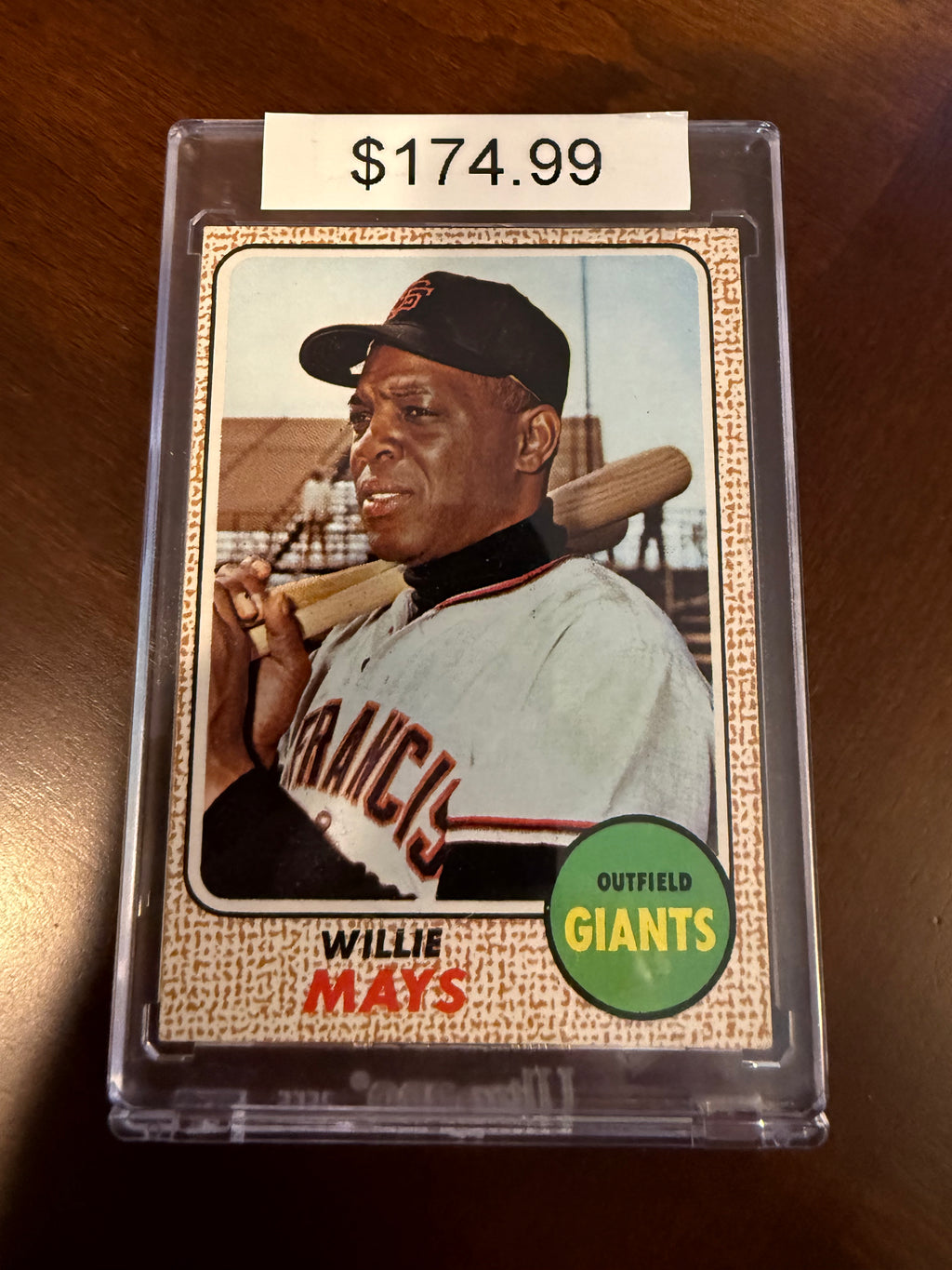 1968 Topps 50 Willie Mays (Nice Card)