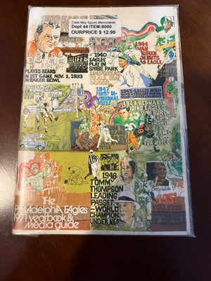 Philadelphia Eagles 1971 Yearbook