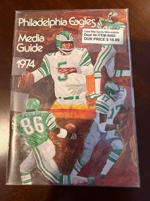 Philadelphia Eagles 1974 Yearbook