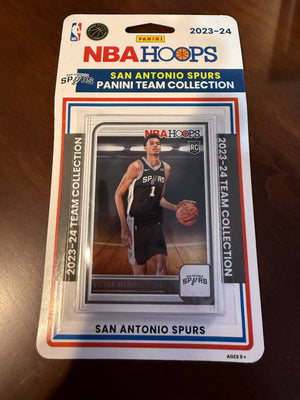 2023-24 NBA Hoops San Antonio Spurs Factory Team Set - Victor Wembanyama (Wemby) Rookie
