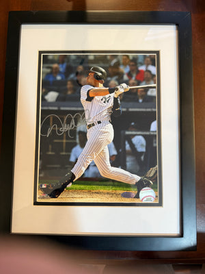 Derek Jeter Framed and Signed 8X10 Steiner Authenticated (NY Yankees)