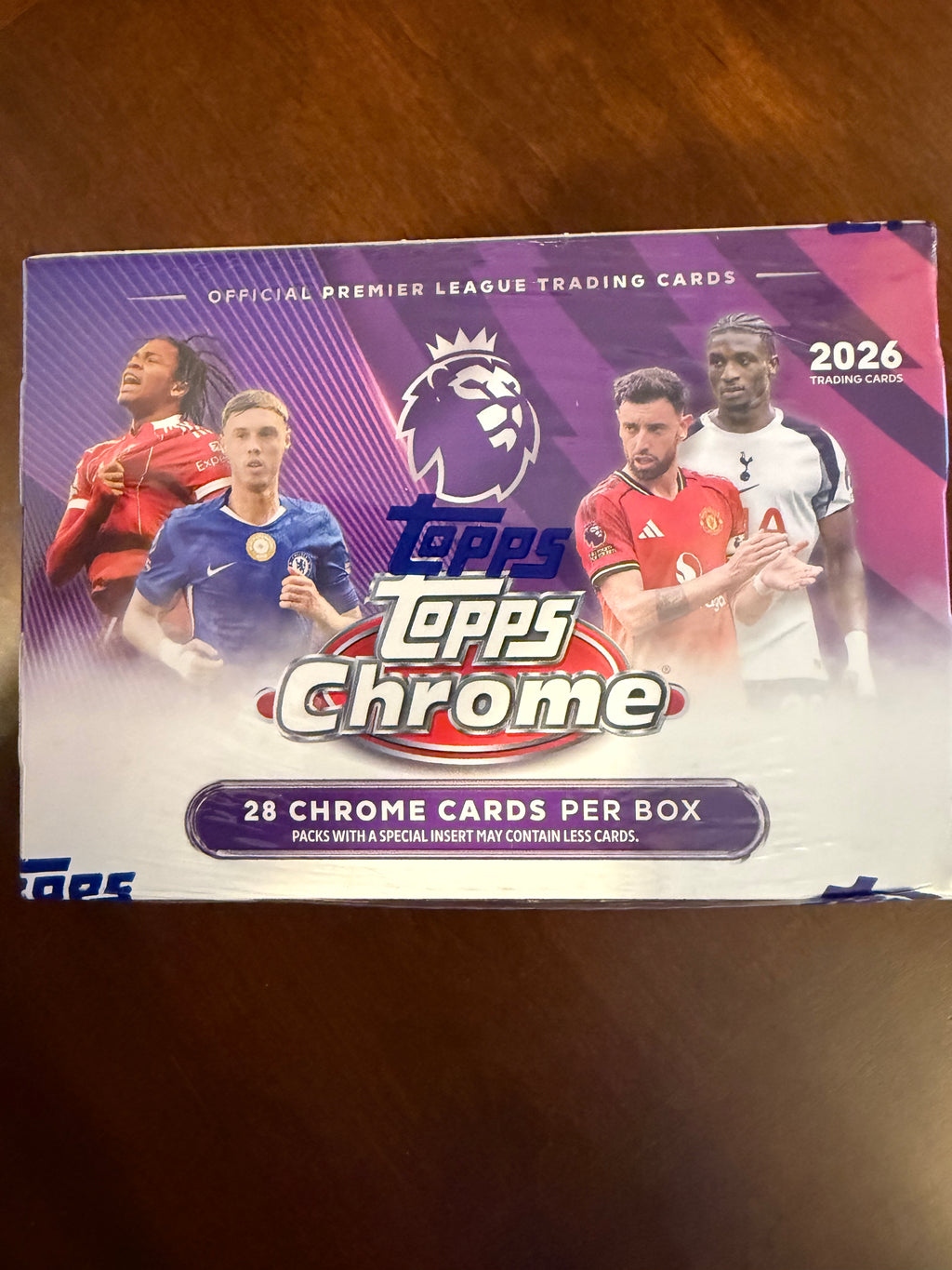 2026 Topps Chrome EPL Soccer Blaster Box (unopened)