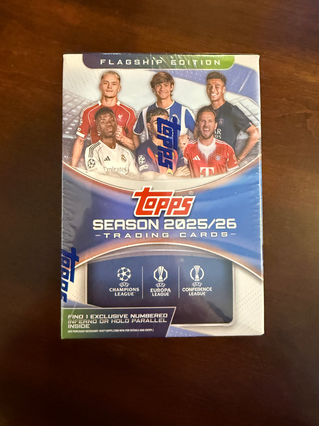 2025-26 Topps Flagship Edition UEFA Soccer Blaster Box (unopened)