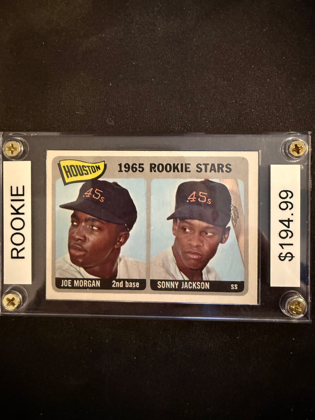 1965 Topps 16 Joe Morgan Rookie (Sharp Card)