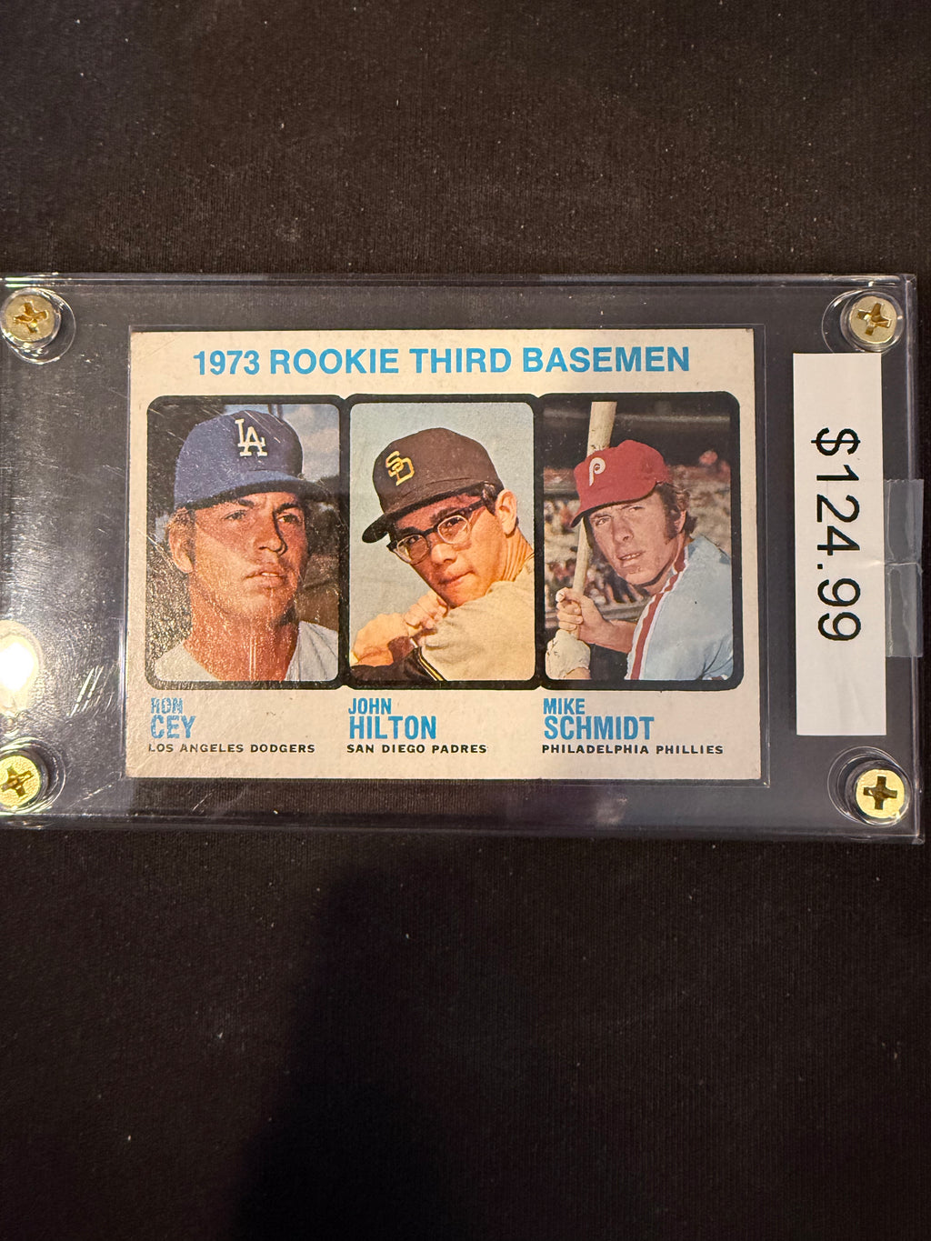 1973 Topps 615 Mike Schmidt Rookie (Nice Card)