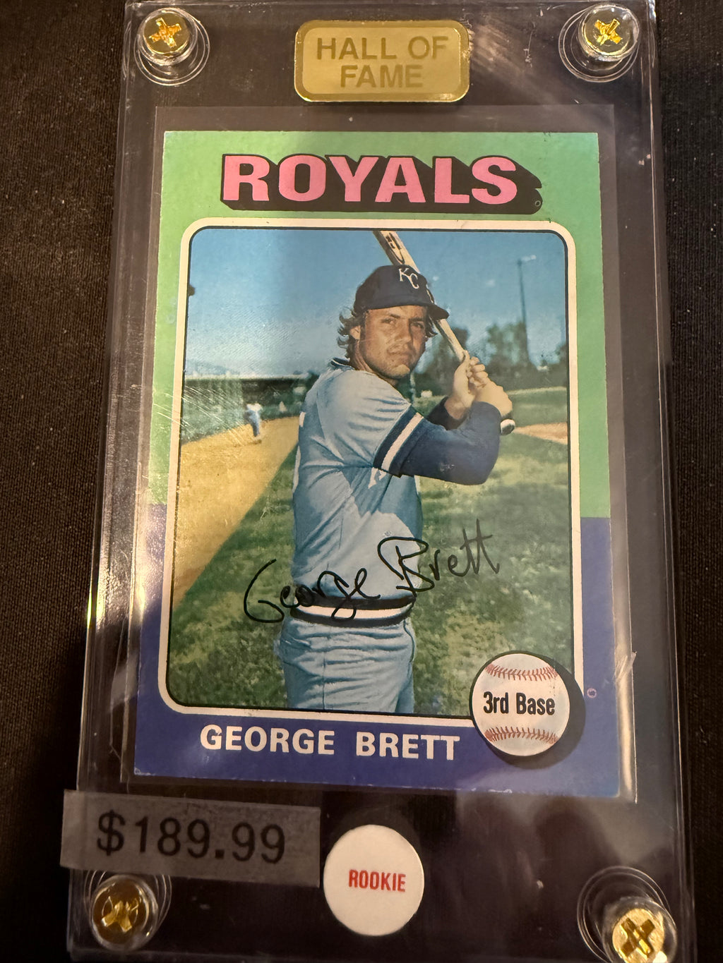 1975 Topps 228 George Brett Rookie (Nice Card)