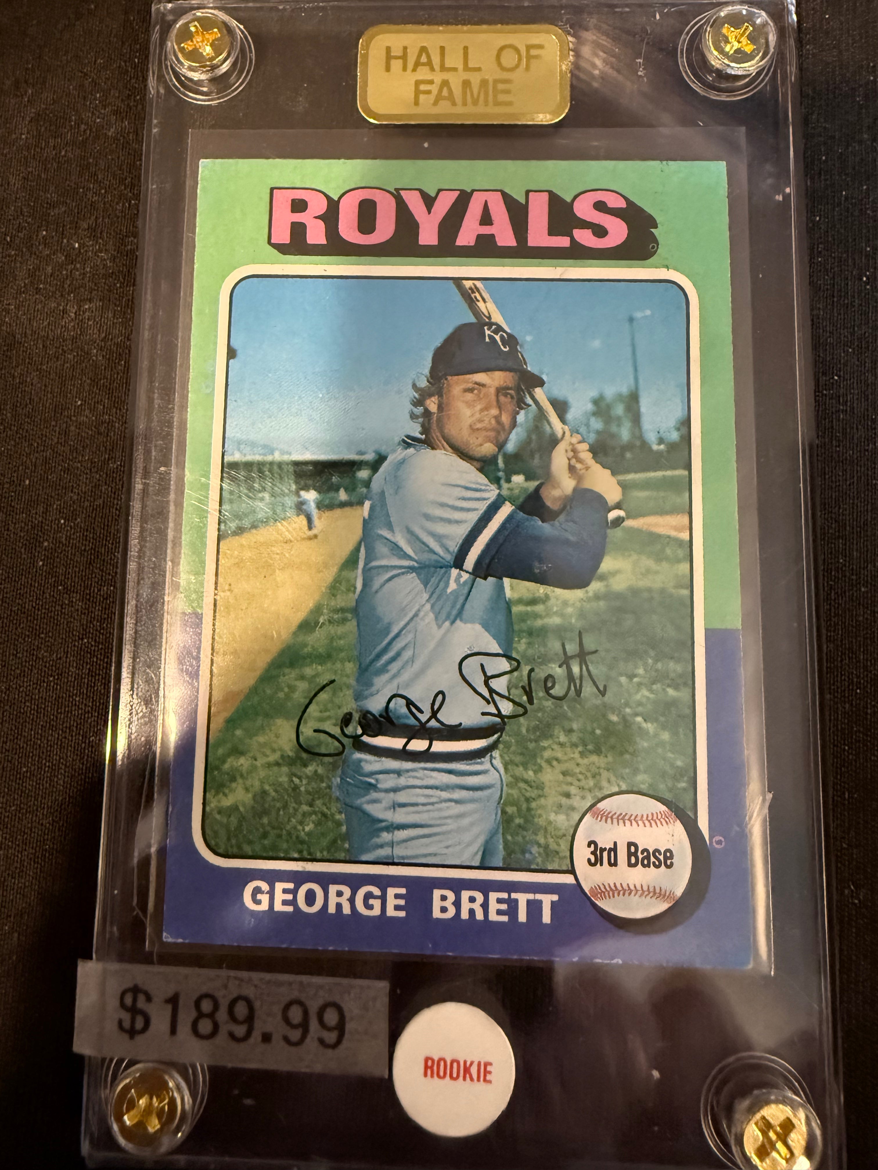 1975 Topps 228 George Brett Rookie (Nice Card)