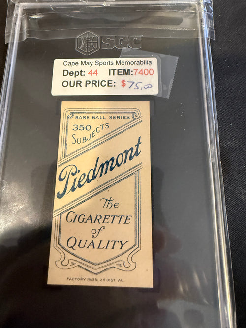1910 Piedmont T206 Birdie Cree NY American SGC Auth