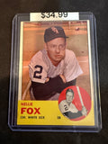 1963 Topps 525 Nellie Fox (Nice Card)