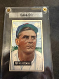 1951 Bowman 143 Ted Kluszewski (Nice Card)