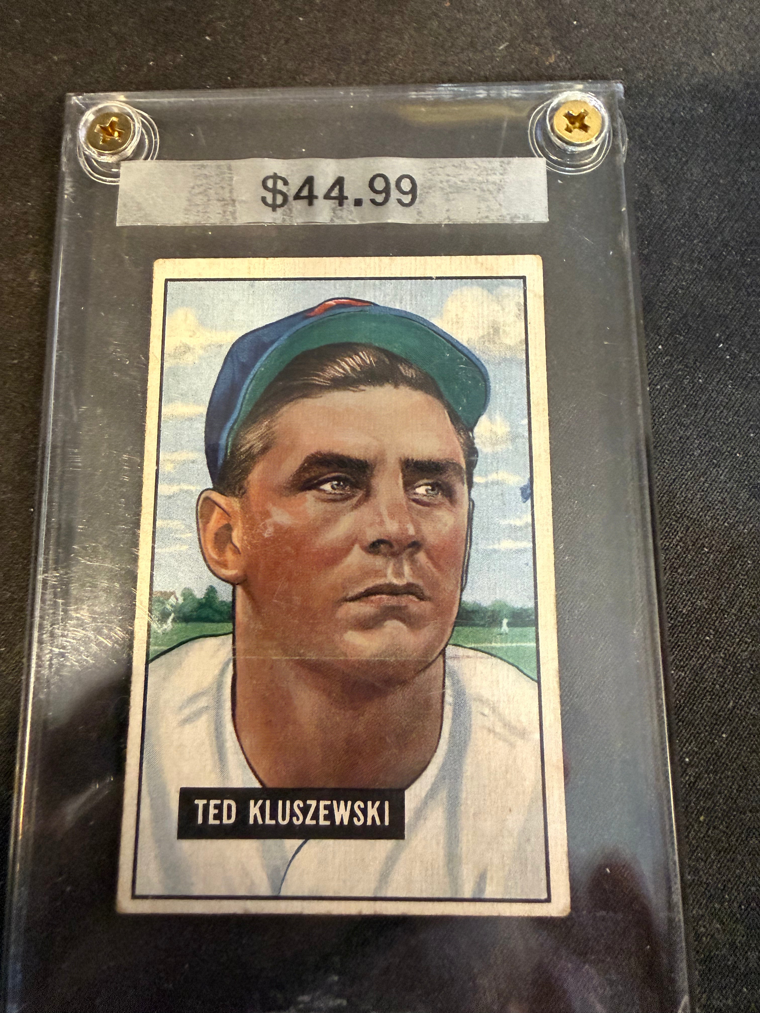 1951 Bowman 143 Ted Kluszewski (Nice Card)