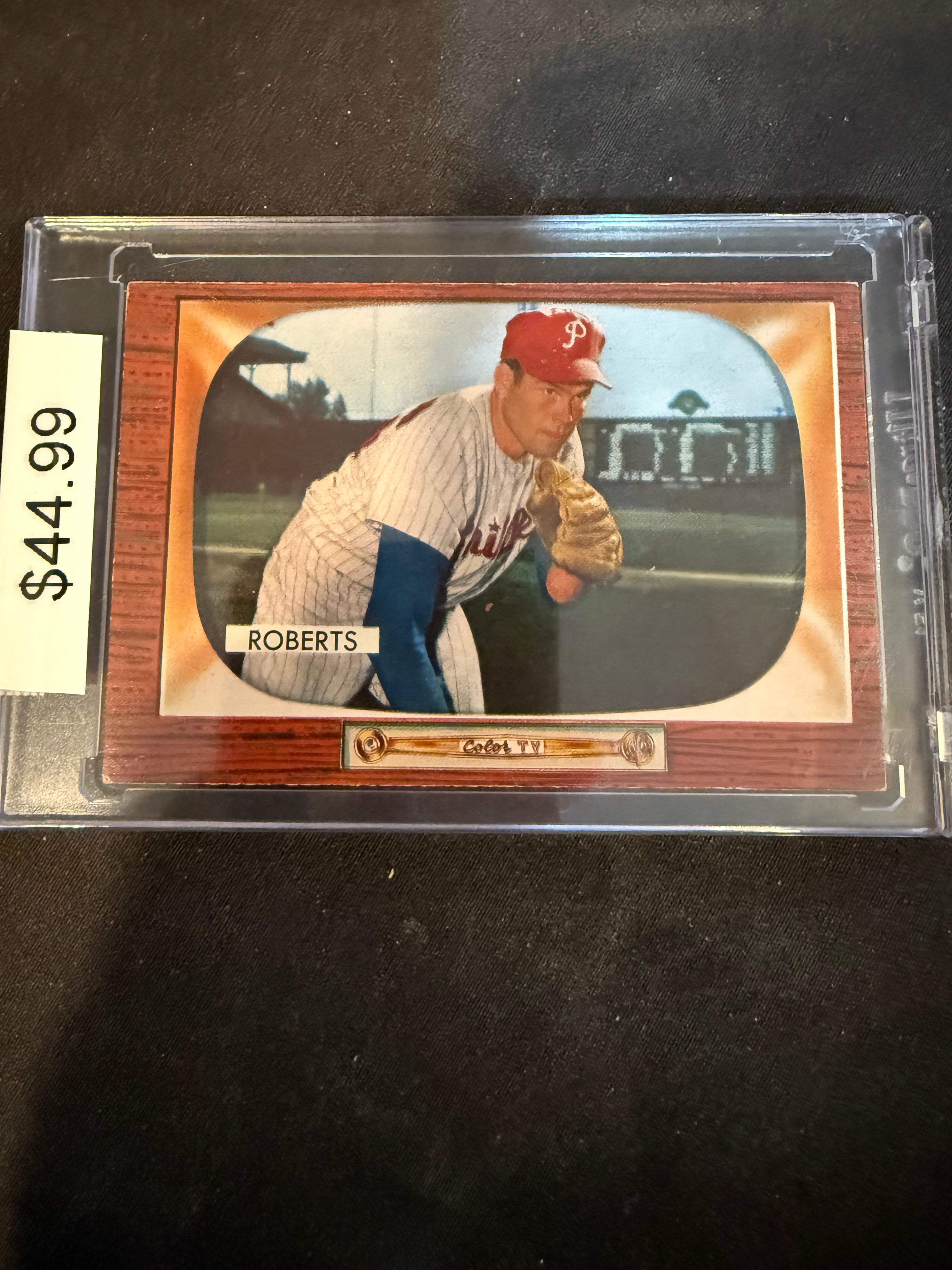 1955 Bowman 171 Robin Roberts (Nice Card)