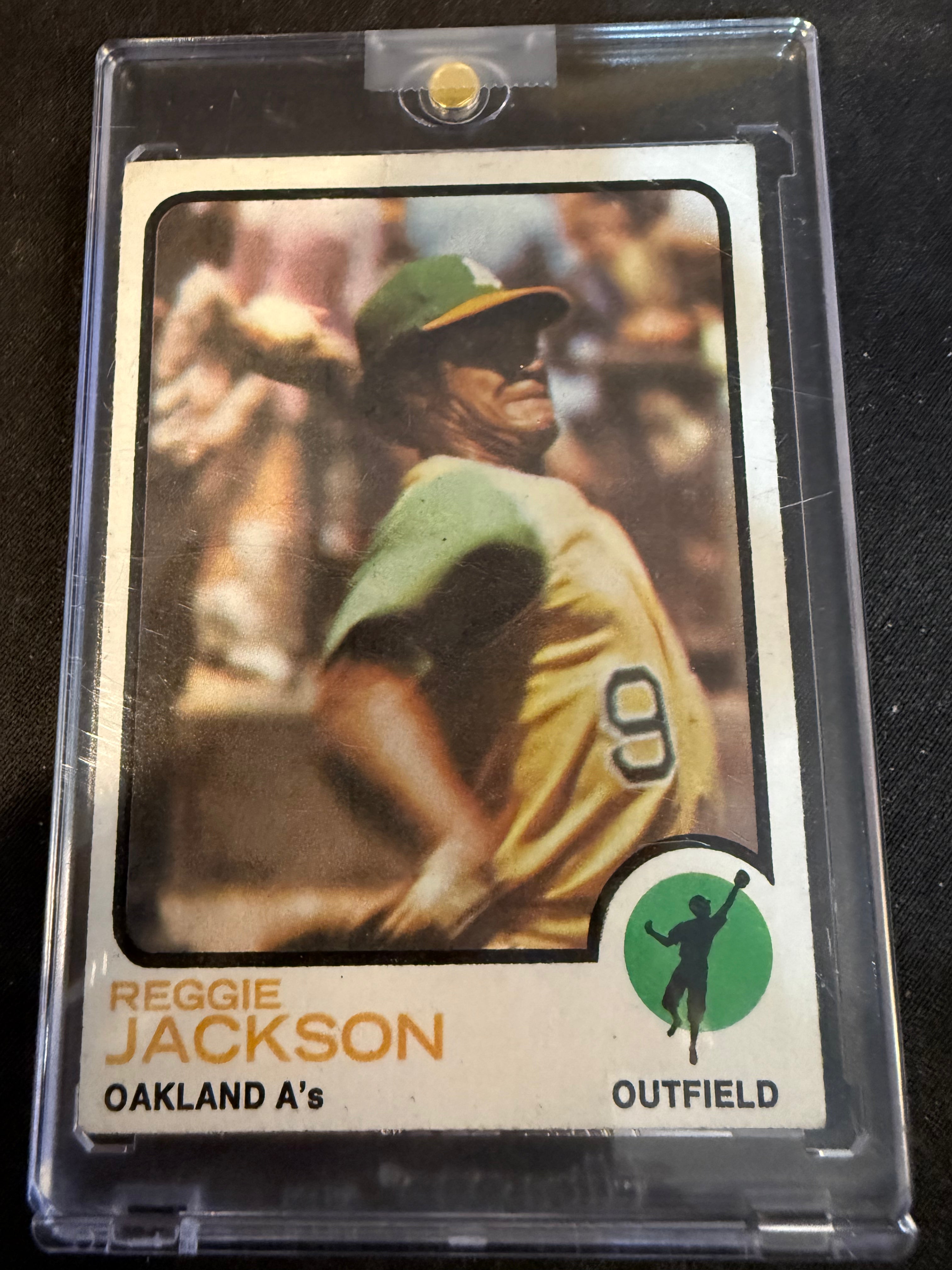 1973 Topps 255 Reggie Jackson (Nice Card)