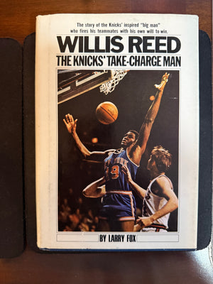 Willis Reed Signed Book "The Knicks Take-Charge Man" JSA Authenticated