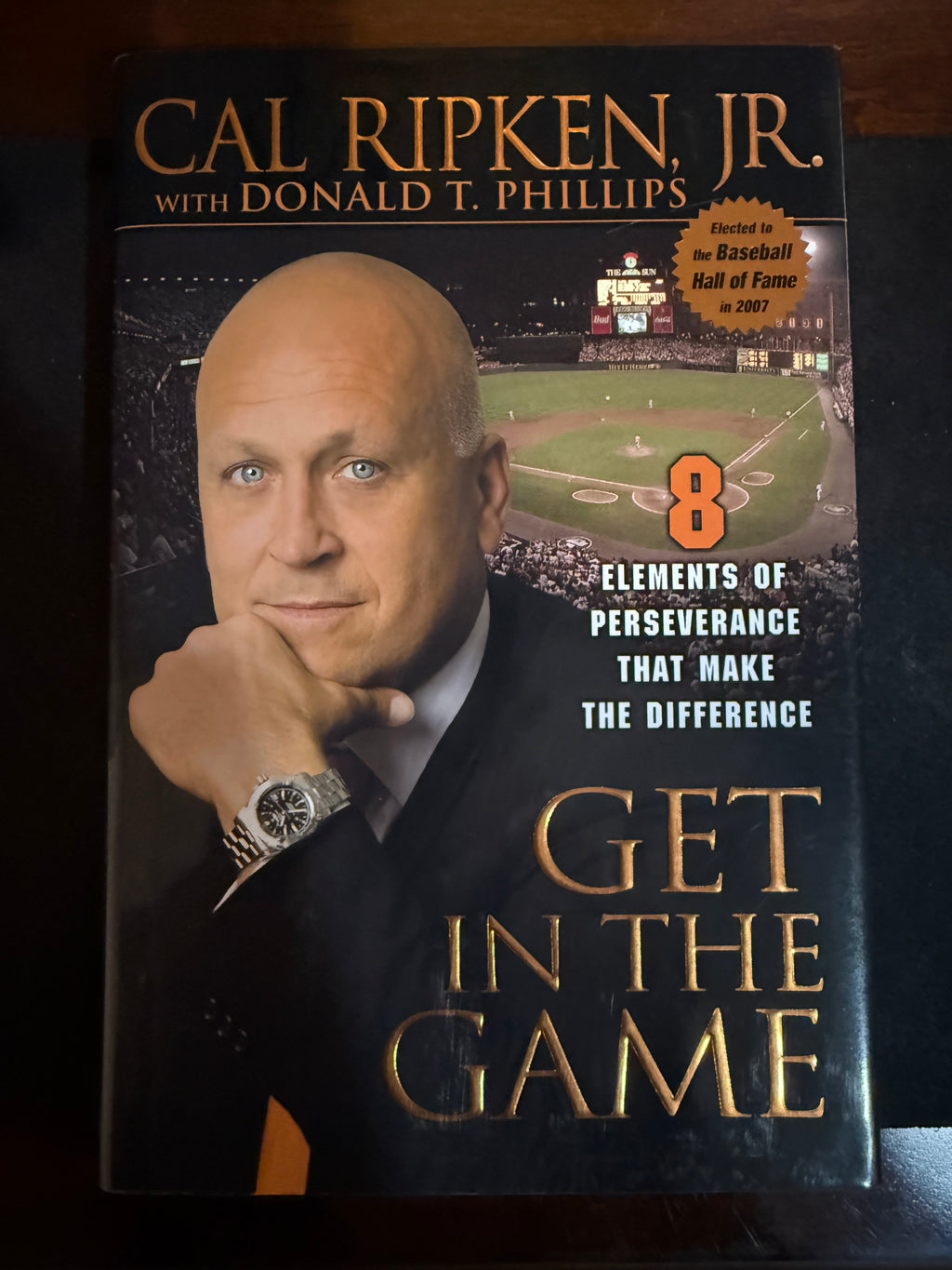 Cal Ripken Jr. "Get in the Game" Signed Book