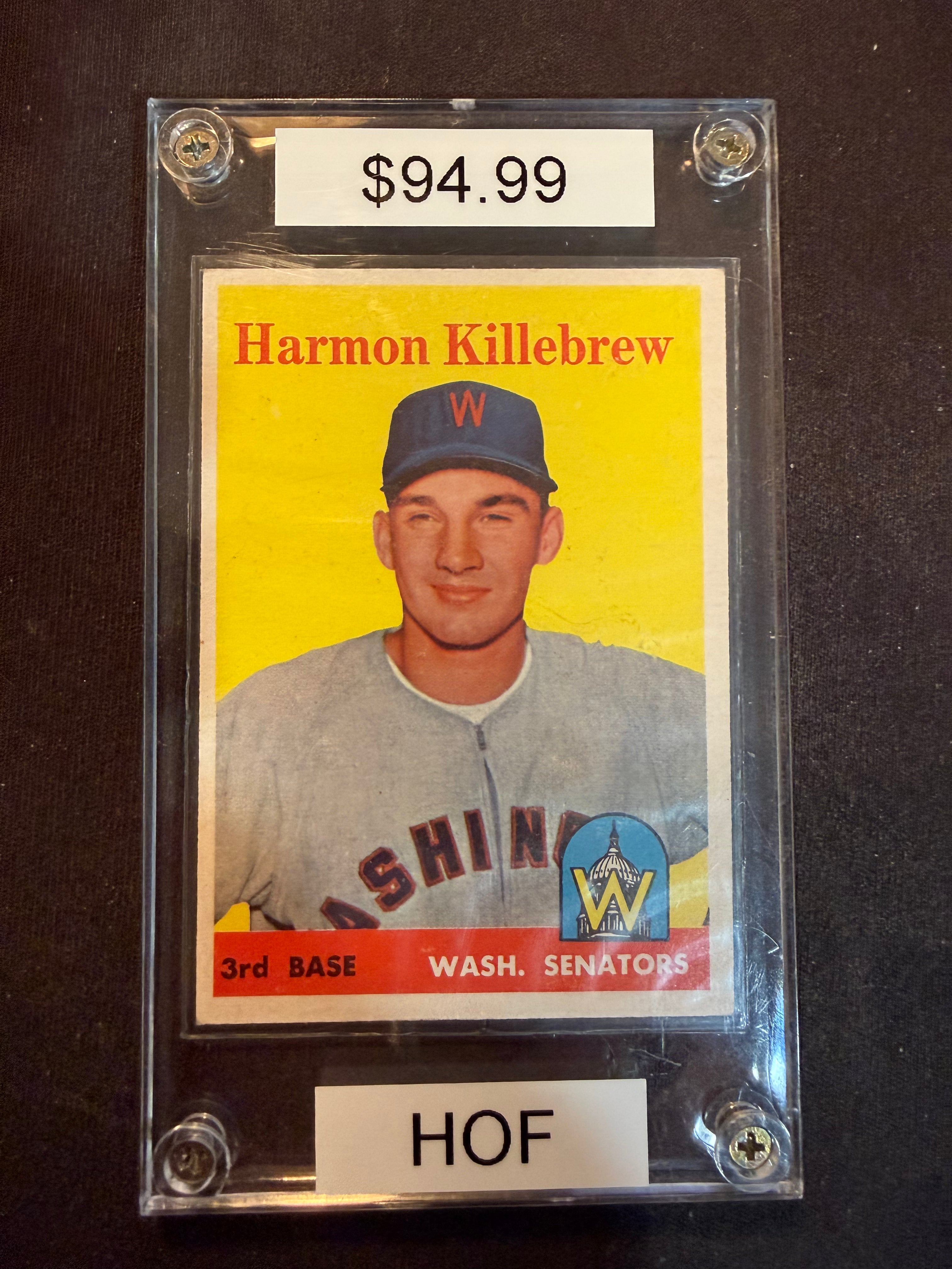 1958 Topps 288 Harmon Killebrew (Nice Card)