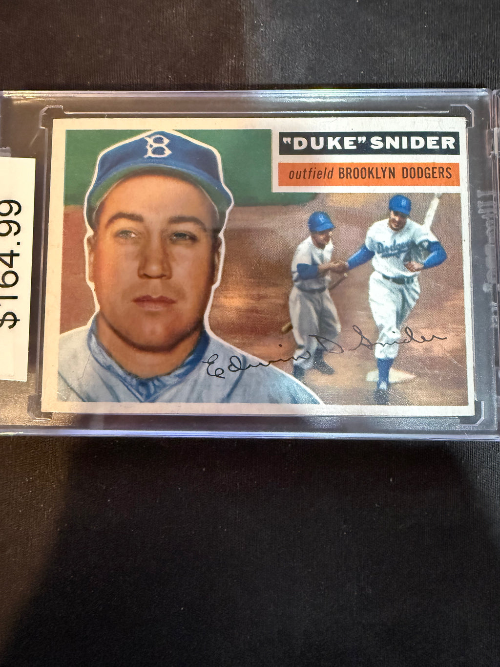 1956 Topps 150 Duke Snider (Sharp Card)