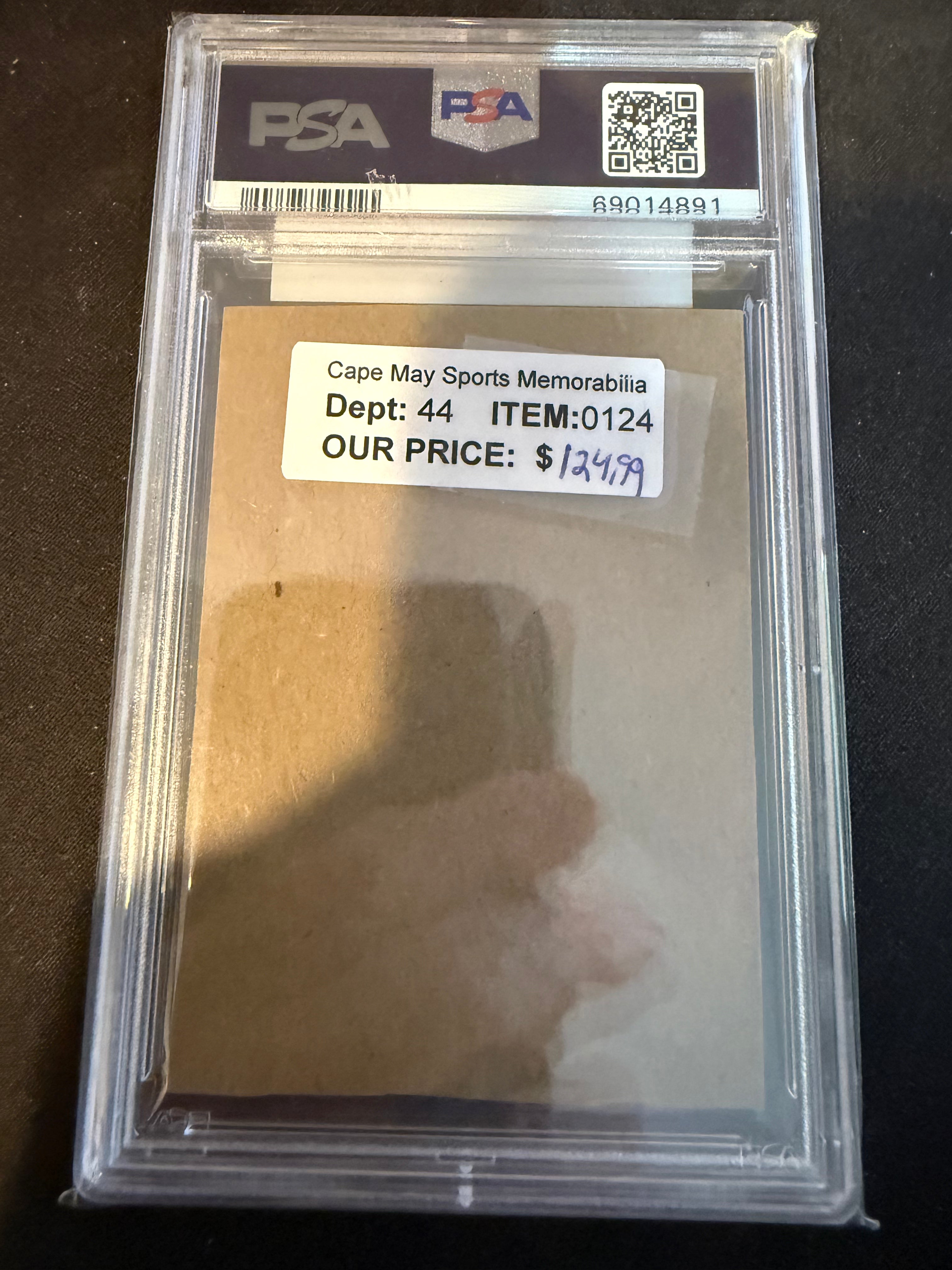 1962 Post Cereal Hand Cut 90 Johnny Unitas (PSA Auth)