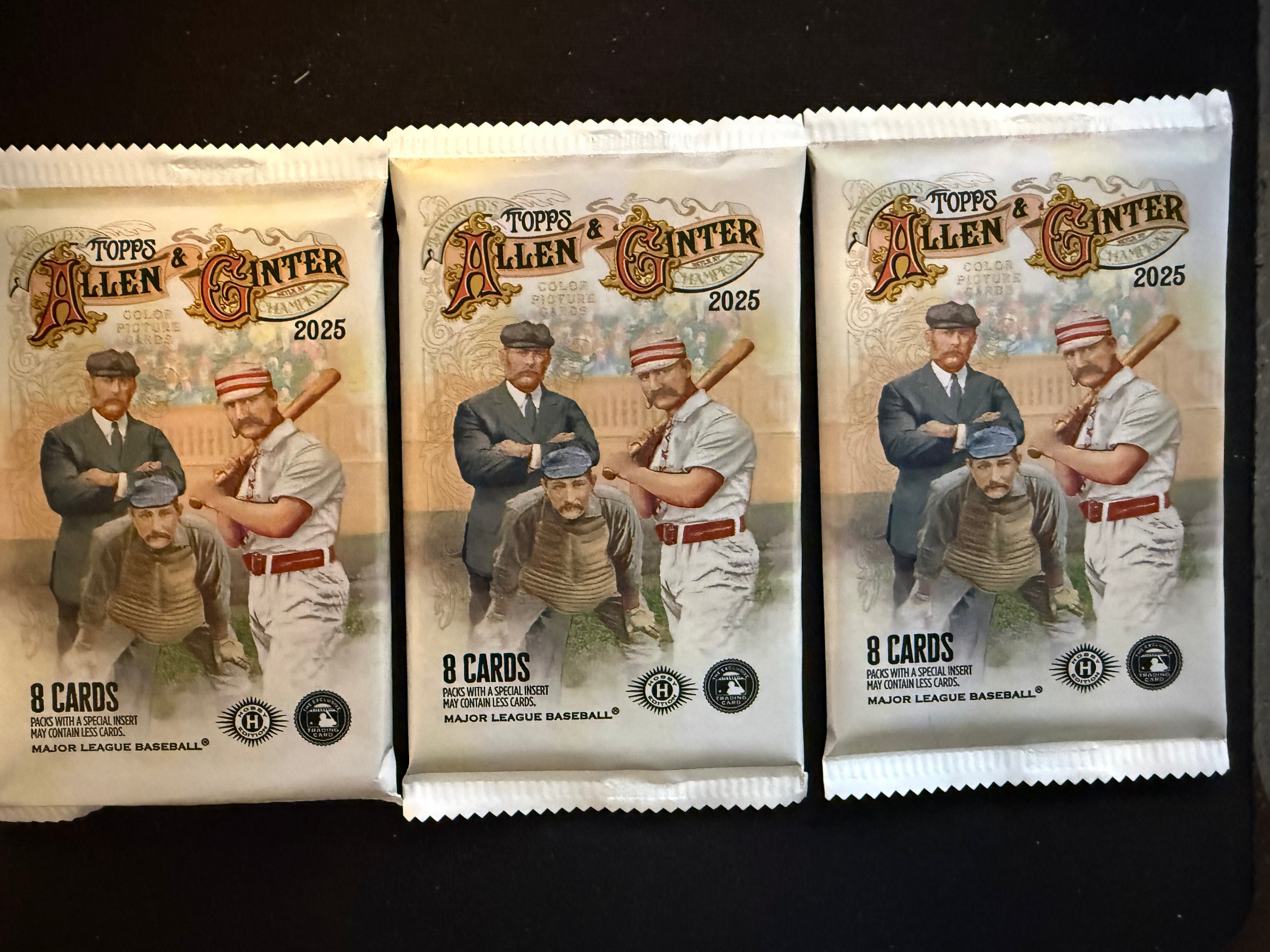 2025 Topps Allen & Ginter Hobby (Three Packs) (unopened)