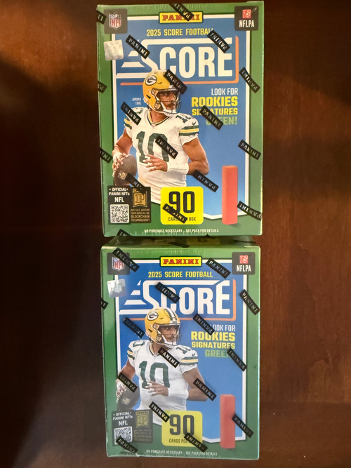 (TWO) 2025 Panini Score Football 90 Ct. Blaster Box (unopened)