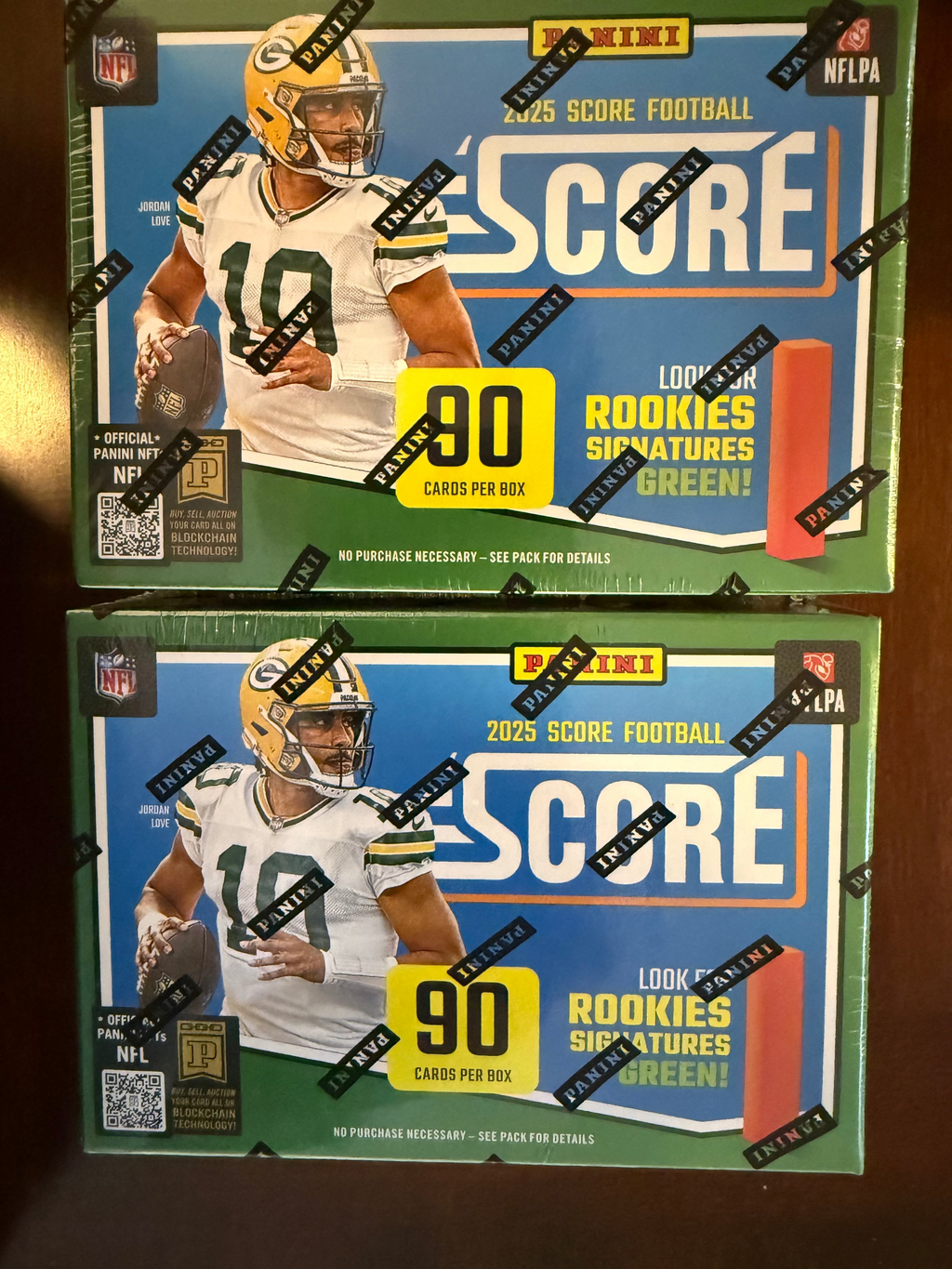 (TWO) 2025 Panini Score Football 90 Ct. Blaster Box (unopened)