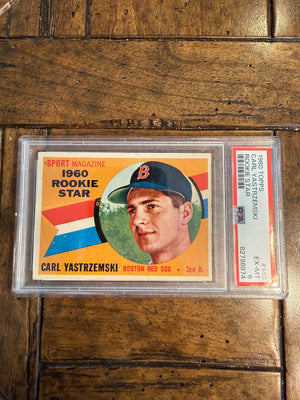 1960 Topps 148 Carl Yastrzemski PSA 6