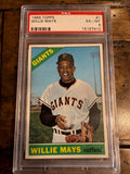 1966 Topps 1 Willie Mays PSA 6 (EX-MT) Centered
